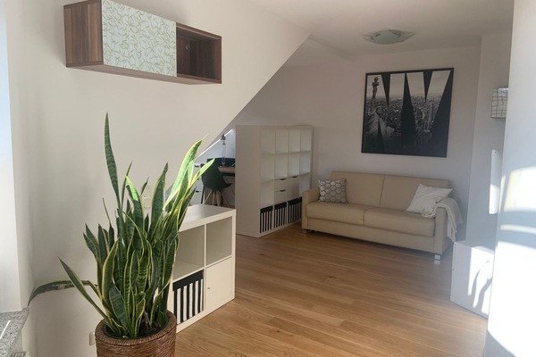 Moderne 50 qm Wohnung mit Wohn- und Schlafraum und Balkon