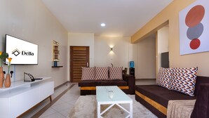 Apartment, 2 Bedrooms | Living area | TV - Mildans Place - Homes By Della (Nairobi)