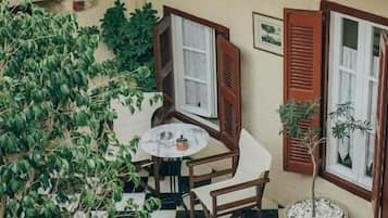 Superior-Doppelzimmer | Blick auf den Innenhof