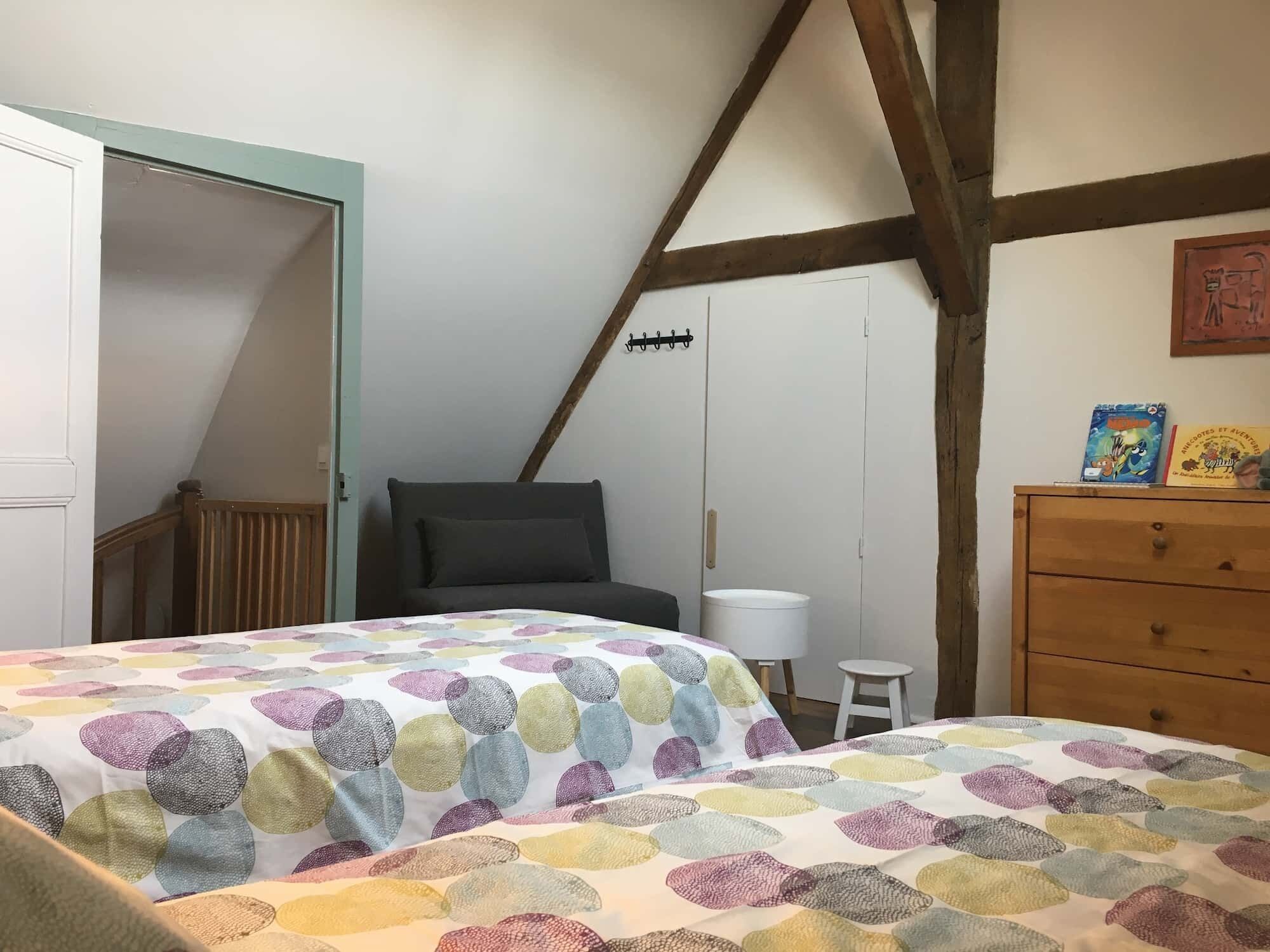 2 bedrooms, free WiFi