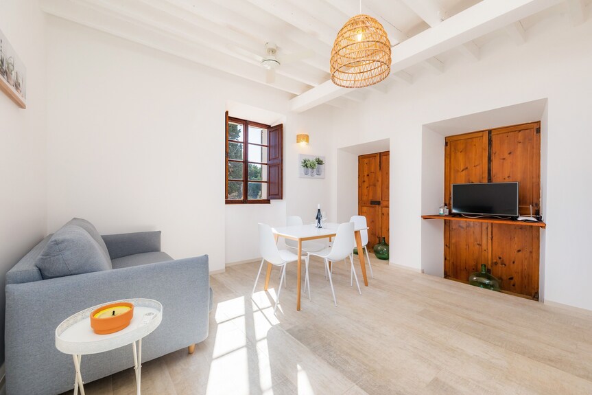 Apartment "Son Crespi Vell" With Pool, Wi-fi, Terrace & Garden - Manacor
