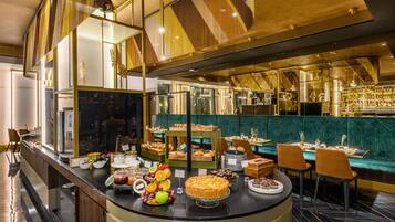 Daily buffet breakfast (EUR 18 per person)