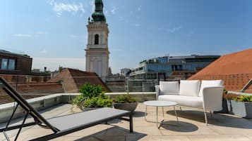 Panorama-Zimmer | Terrasse/Patio