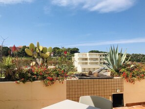 Terrace/patio - 2-room apartment in Lumio with terrace and parking, 100m from the beach (Lumio)