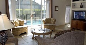 Ferienhaus, 4 Schlafzimmer | Wohnzimmer