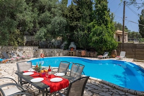 Seasonal outdoor pool
