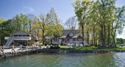 270° Lake Norman Views, Boat Ramp, Sand Volleyball & Resort‑Style Fun for 20+