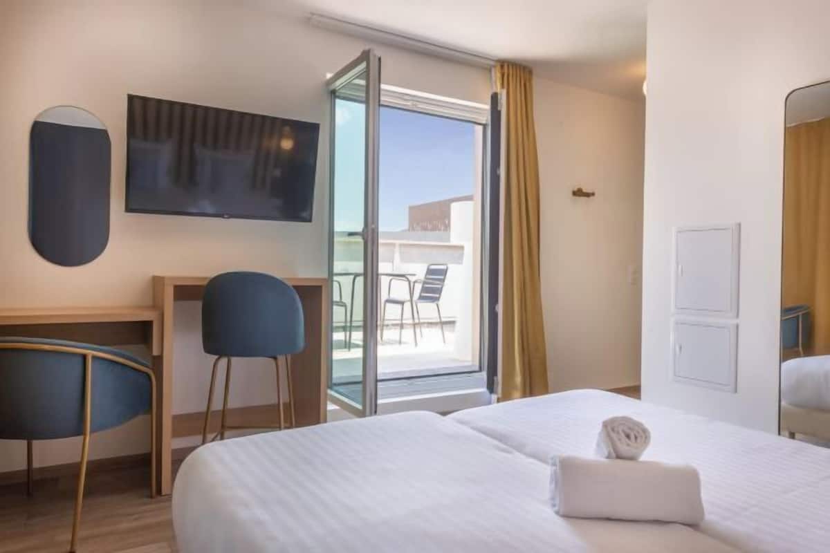 1 habitación, ropa de cama de alta calidad y decoración personalizada