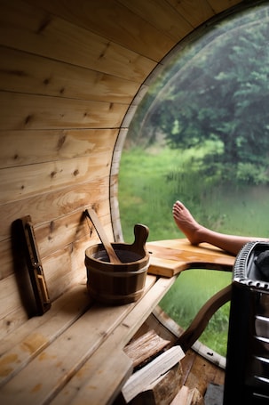 Sauna. Hôtel Villa Alexandre