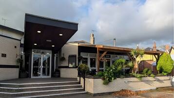 Entrada de la propiedad