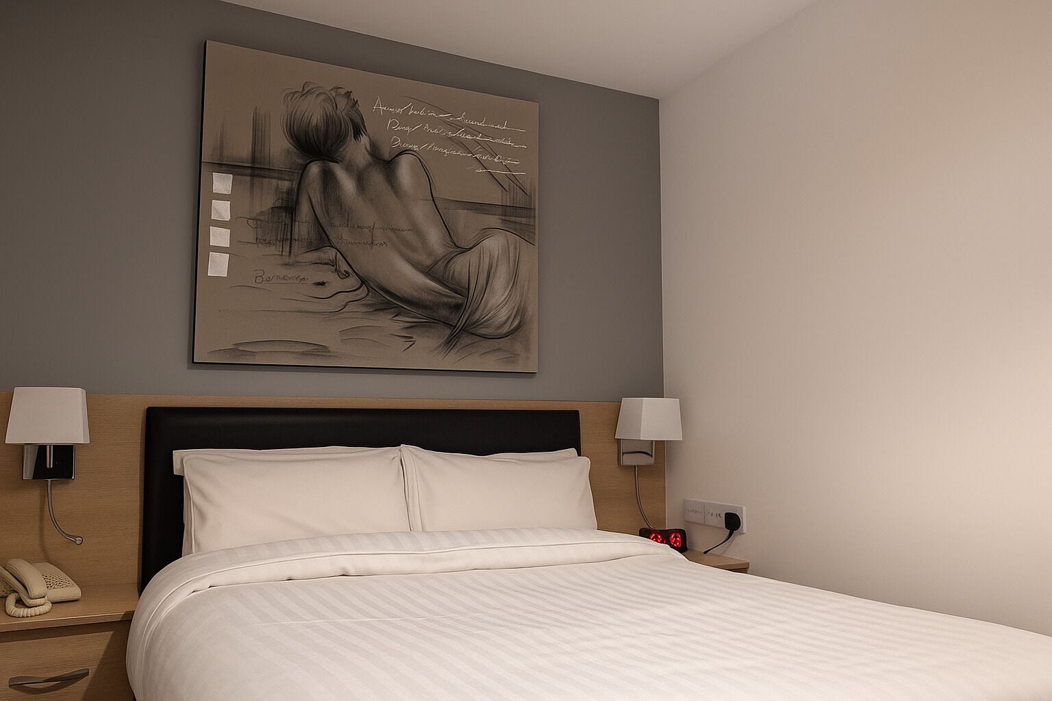 Superior-huone, 1 suuri parisänky, tupakointi kielletty | Tallelokero huoneessa, yksilöllisesti sisustettu