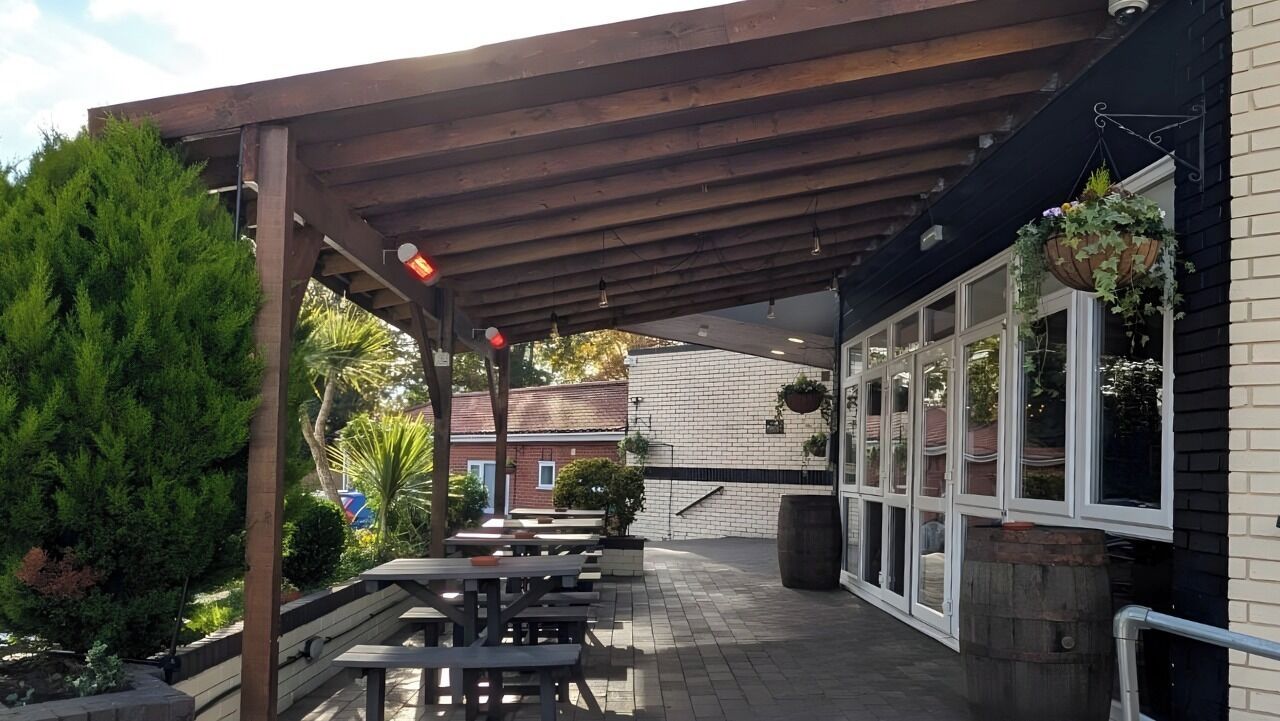 Fachada de la propiedad