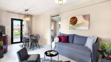 Two Bedroom Deluxe Apartment | Living area | LED TV