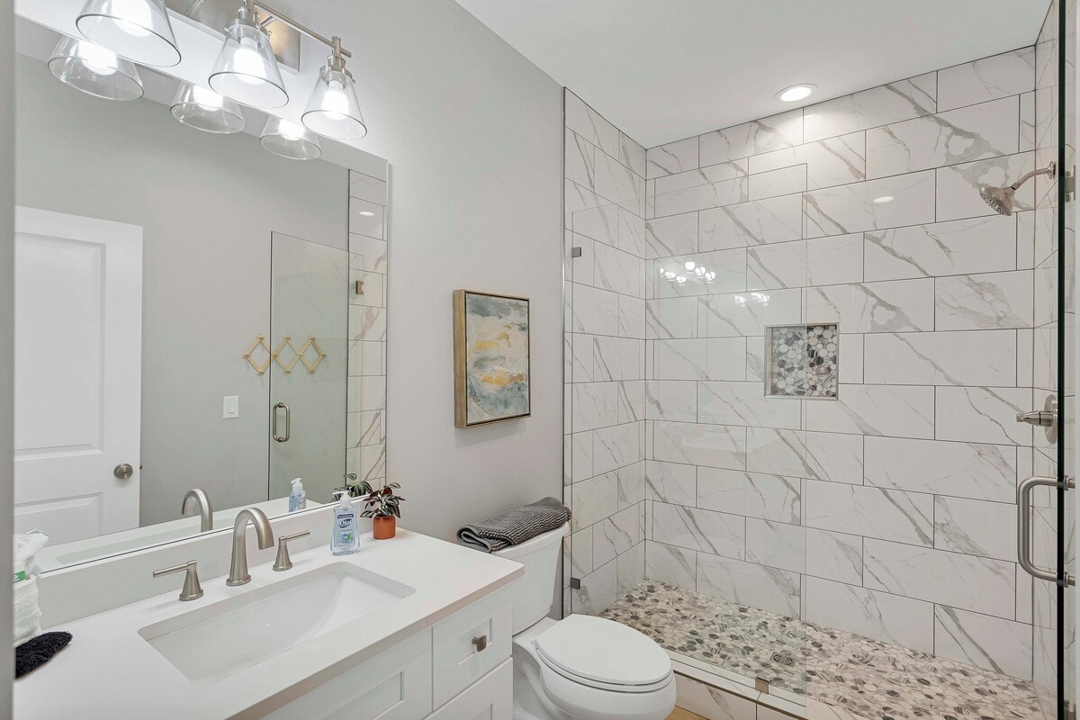 Photo 24 of Poseidon's Palace: Luxury Home with Pool+Spa! Golf Cart! 3 Min to Beach