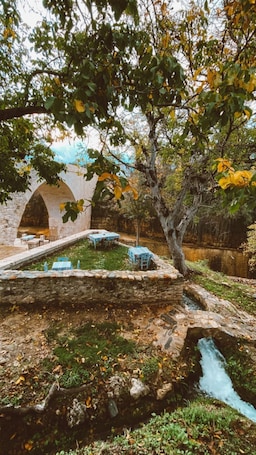 Land view from property. Elmas Restaurant ve Pansiyon