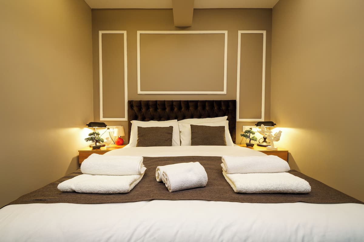 Economy Double Room | In-room safe, blackout curtains, soundproofing, iron/ironing board