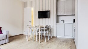 Huoneisto | 1 makuuhuone, silitysrauta/-lauta, Wi-Fi