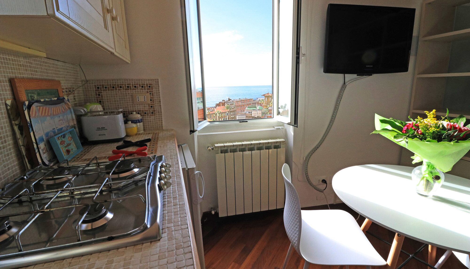 Apartemen | 1 kamar tidur, setrika/meja setrika, dan Wi-Fi