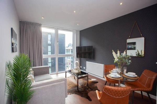 Bright and beautiful living space