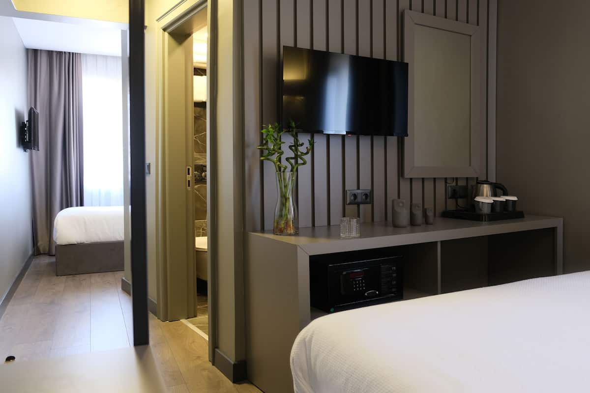 Tripla Standard | Minibar, una cassaforte in camera, una scrivania, postazione laptop