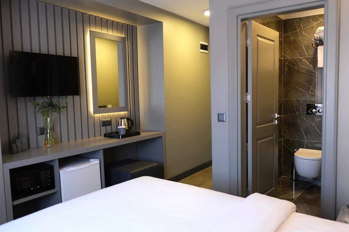 Doppia Standard | Minibar, una cassaforte in camera, una scrivania, postazione laptop
