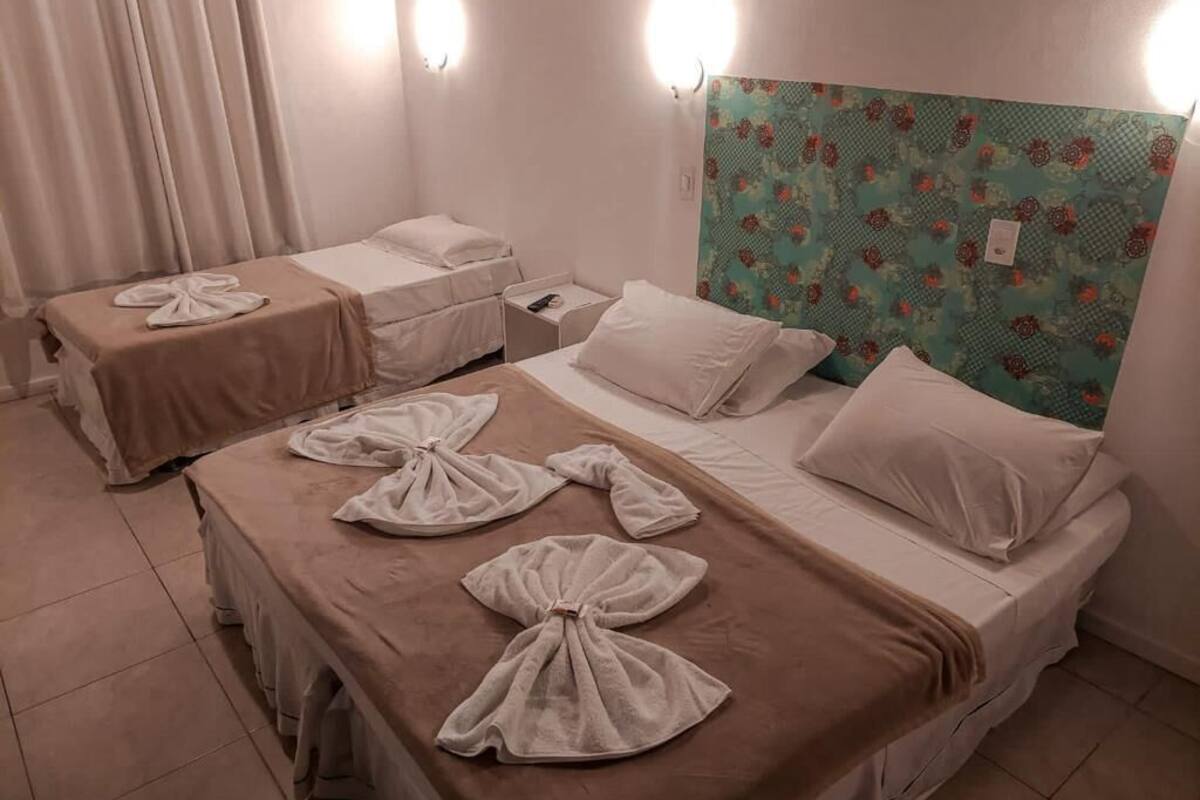 Wi-Fi de cortesia, roupa de cama