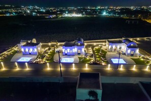 Front of property - Kyklos luxury Villas with private pool (Santorini)