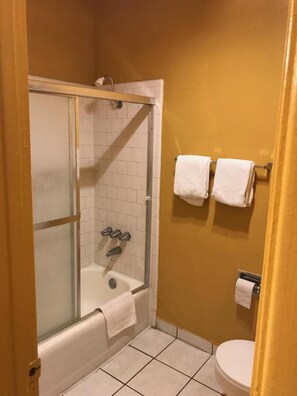 Free toiletries, towels