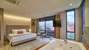 Studiosuite – premium, 1 soverom, spabadekar, byutsikt