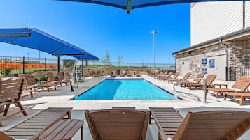 Seasonal outdoor pool