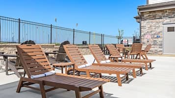 Seasonal outdoor pool