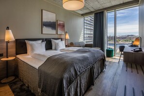Superior-Doppelzimmer, 1 King-Bett und Schlafsofa (Plus - Wellness & pool excluded) | Zimmersafe, kostenloses WLAN, Bettwäsche