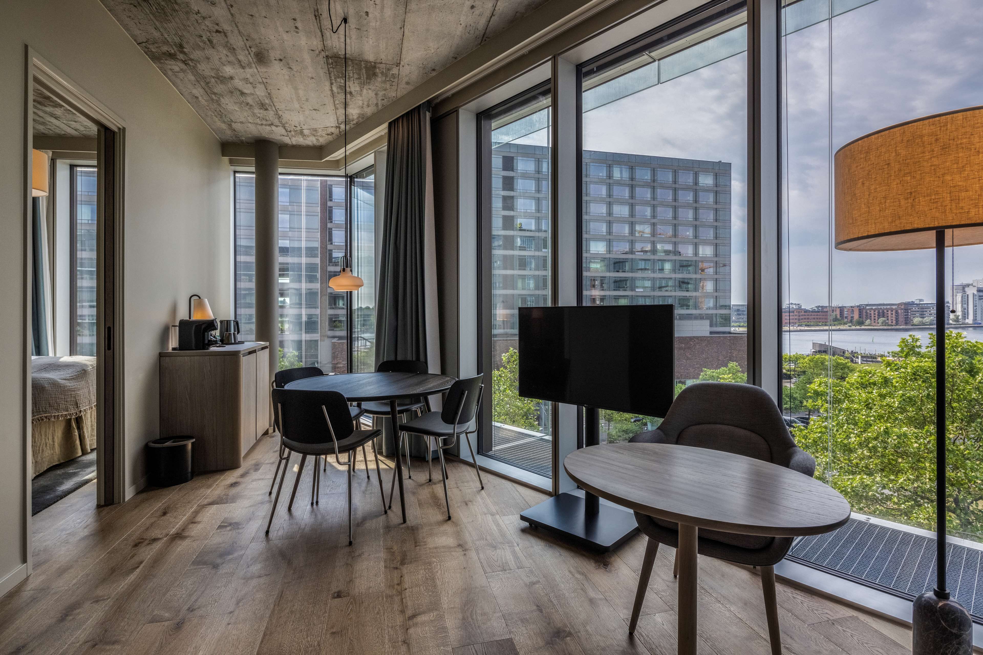 junior suite, 1 king bed with sofa bed (plus - wellness & pool excluded) | 1 bedroom, in-room safe, free wifi, bed sheets