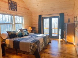 2 bedrooms, iron/ironing board, free WiFi, bed sheets - 🪵 Murphy Cabin 🏔 Mountain View // 2Bed-2Bath // 6 guests // 10mins to town (Murphy)