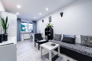 Living area - Modern apartment in the city center (Radom)