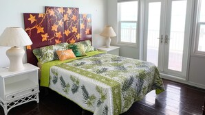 4 bedrooms, iron/ironing board, WiFi (free), bed sheets