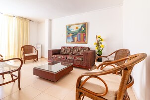 Sala de estar en el lobby