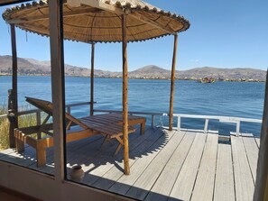 Terrace/patio - Titicaca Andean Lodge Peru (Puno)