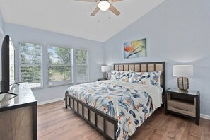 3 bedrooms, iron/ironing board, travel cot, free WiFi