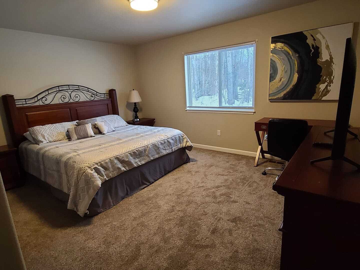 3 chambres, fer et planche à repasser, lit parapluie, Wi-Fi gratuit
