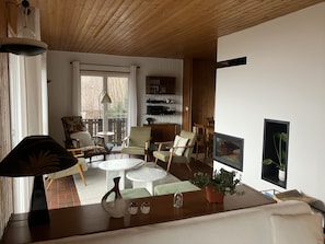 TV, fireplace, video games, DVD player - Chalet coteau des Xettes lake and slopes view with sauna (gerardmer)