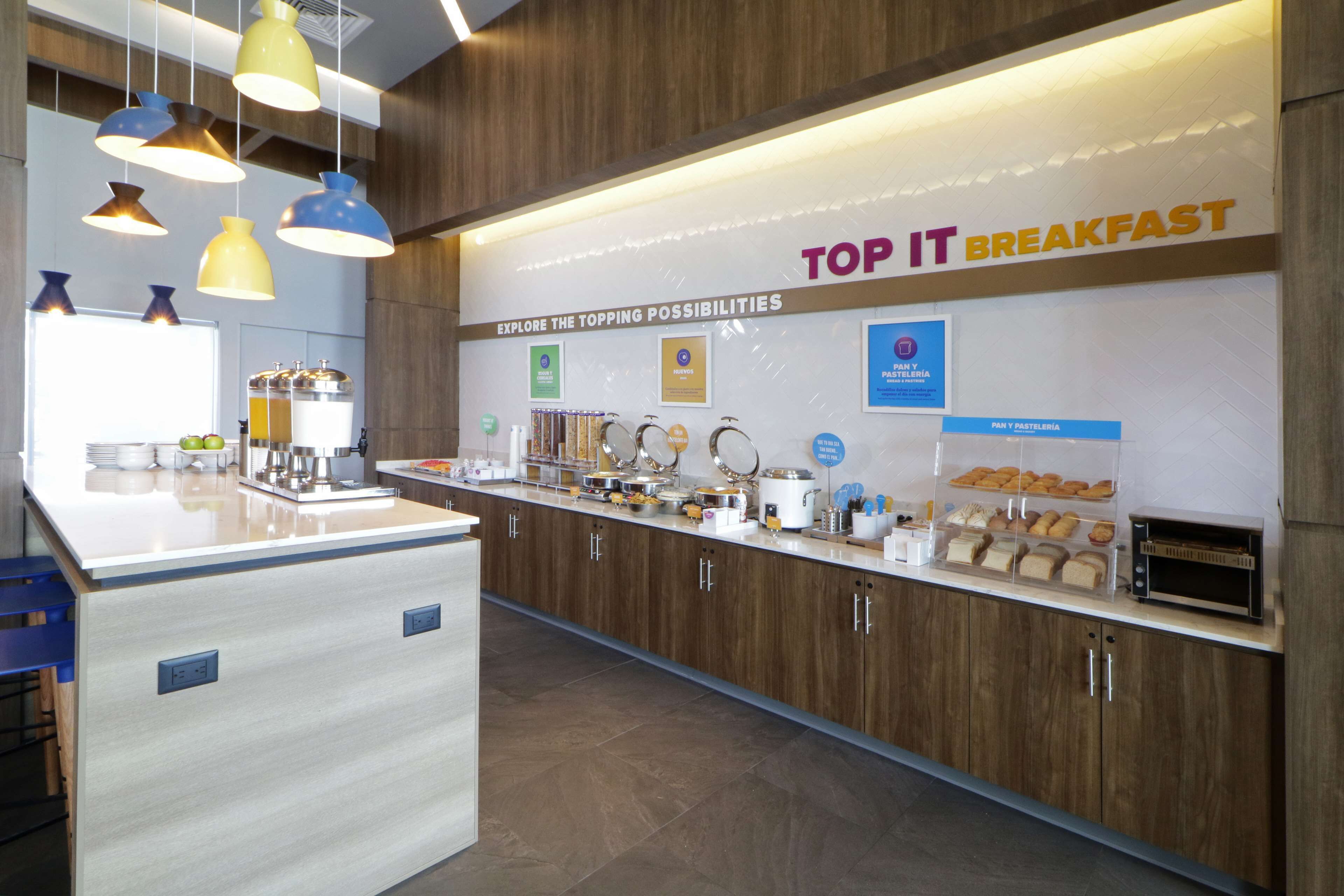 Free daily self-serve breakfast