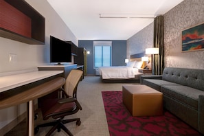 Egyptian cotton sheets, premium bedding, blackout curtains - Home2 Suites By Hilton Redding (Redding)