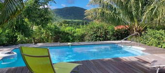Villa with pool 300m from Grande Anse beach, DESHAIES