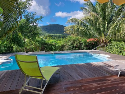 Villa with pool 300m from Grande Anse beach, DESHAIES