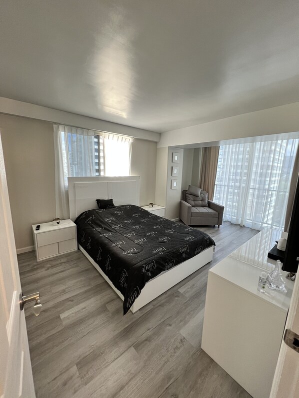 1 室のベッドルーム、WiFi