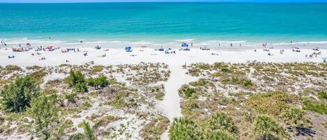Beach nearby, beach towels