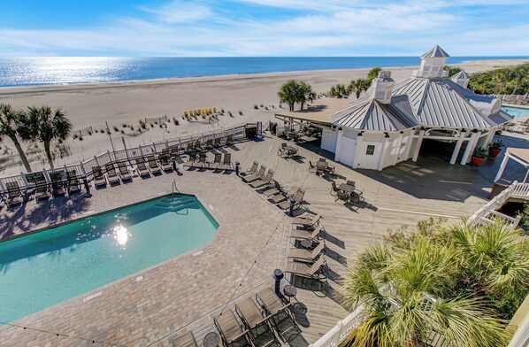 Pool - 131 Grand Pavilion by AvantStay | Oceanfront On The Boardwalk! (Isle Of Palms)