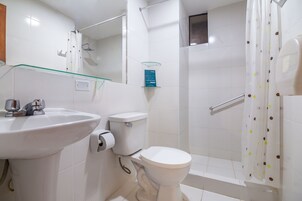 Ducha, artículos de tocador de diseñador, toallas, jabón