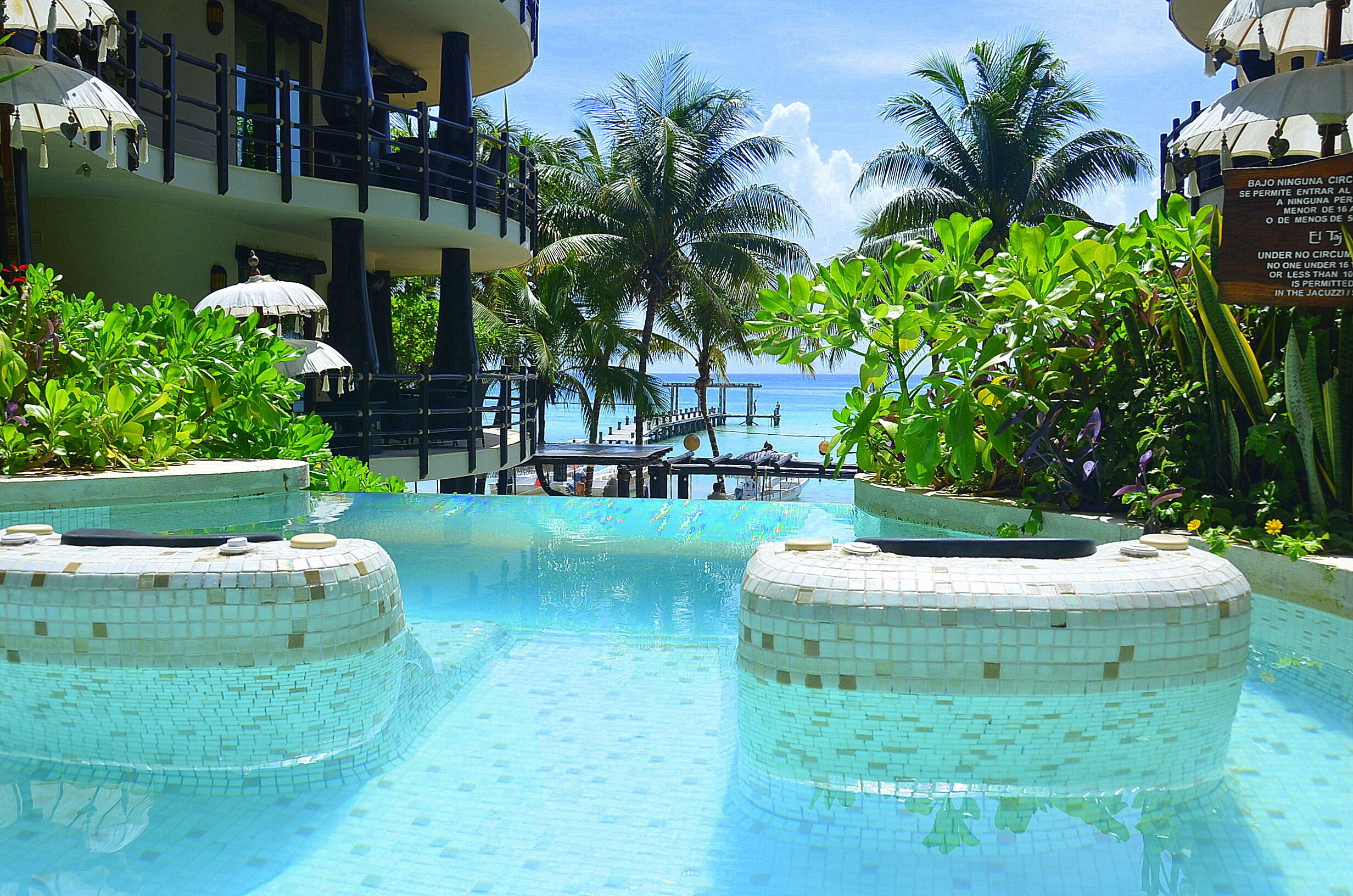 Außenpool, beheizter Pool